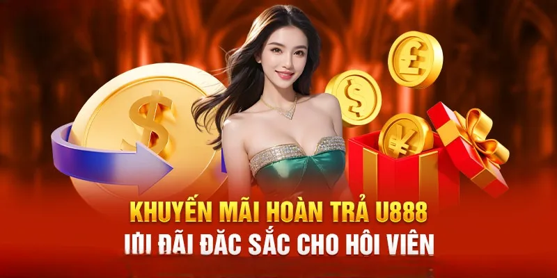 Khuyến mãi U888 hoàn trả không giới hạn 3%