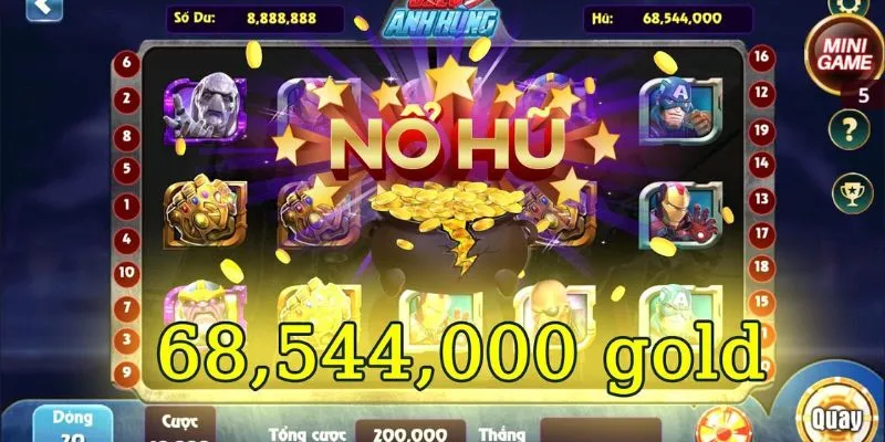 Game chơi hot hit có mặt tại chuyên mục nổ hũ U888