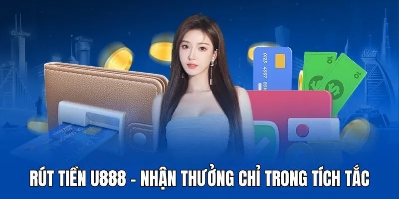 Kết thúc quá trình giao dịch rút tiền U888 vào tài khoản